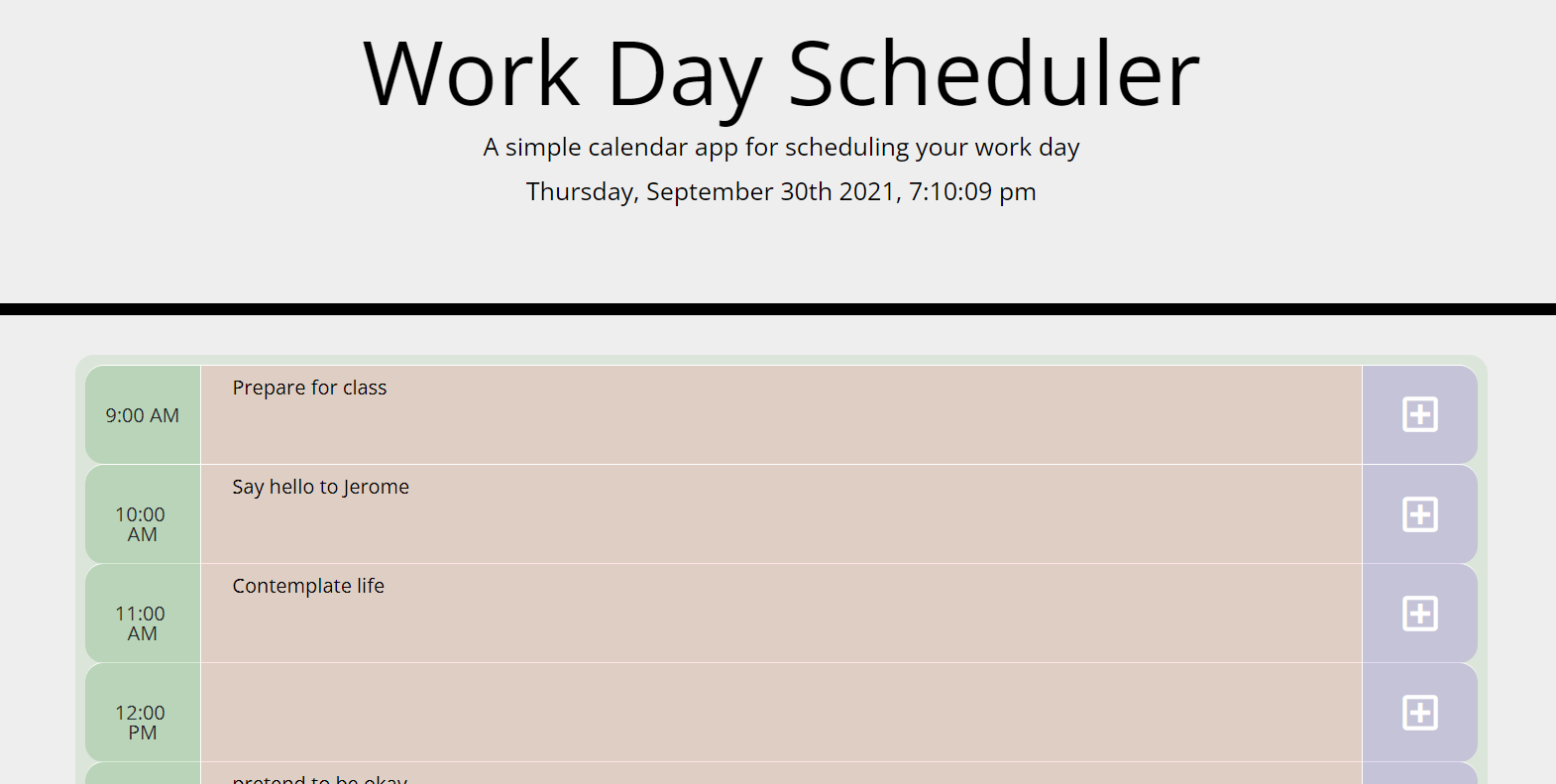 Scheduler